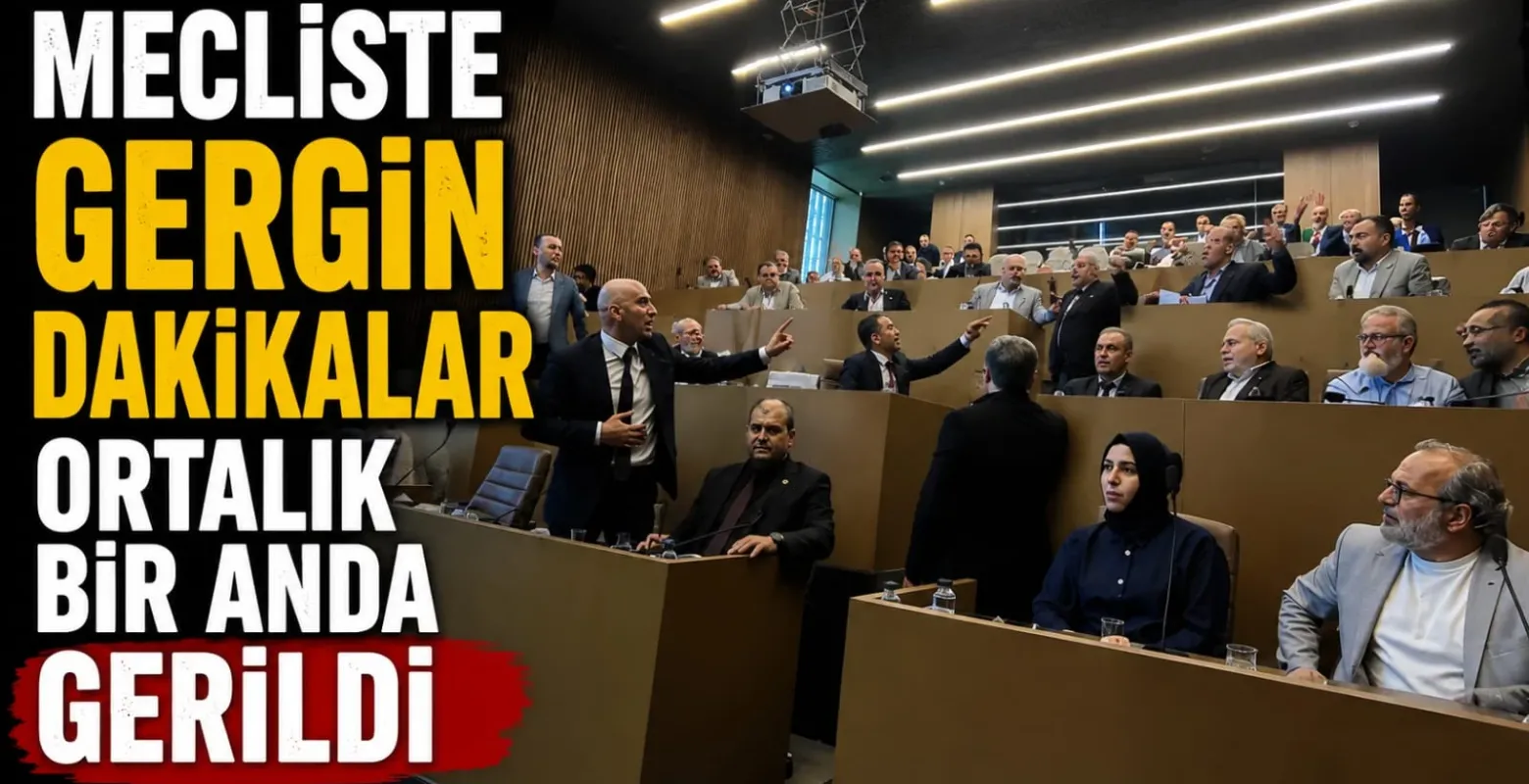 İnegöl Belediye Meclisi’nde gergin dakikalar