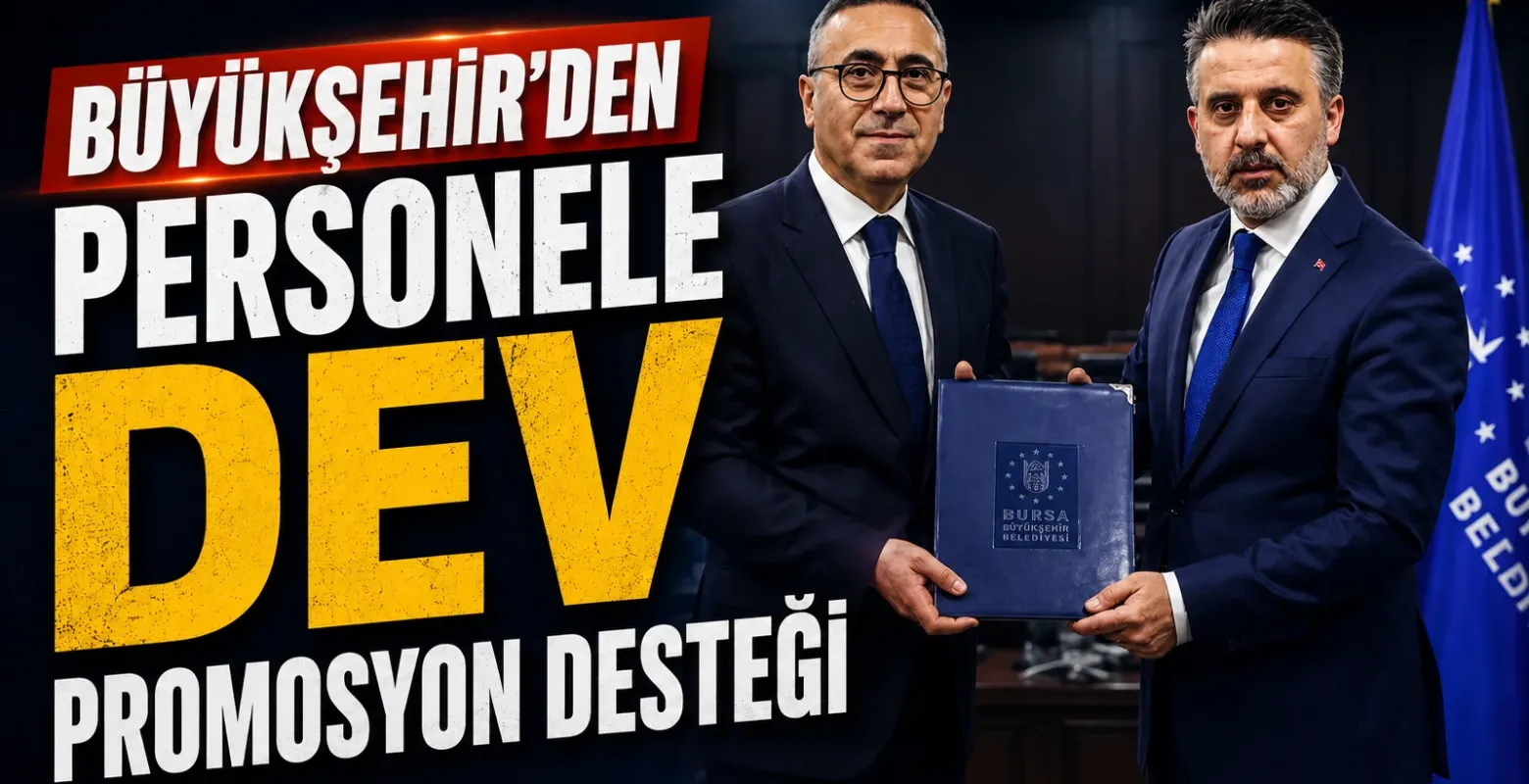 Büyükşehir'den personele dev promosyon desteği