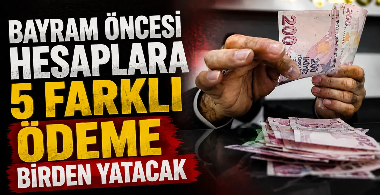 Bayram öncesi çifte müjde: Ödemeler 26 Mayıs’ta hesaplarda