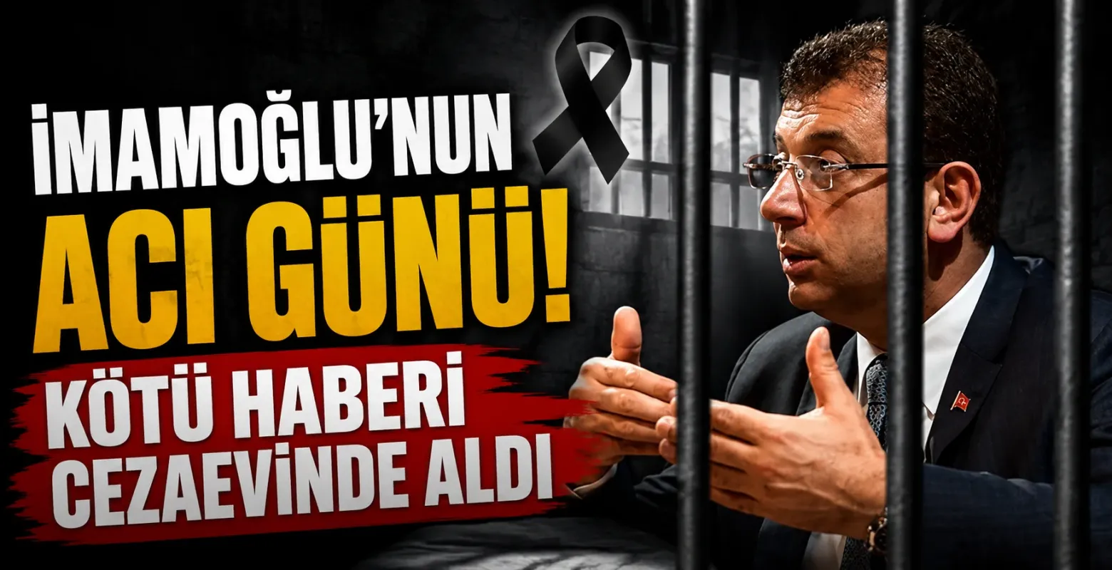 İmamoğlu'nun acı günü! Kötü haberi cezaevinde aldı