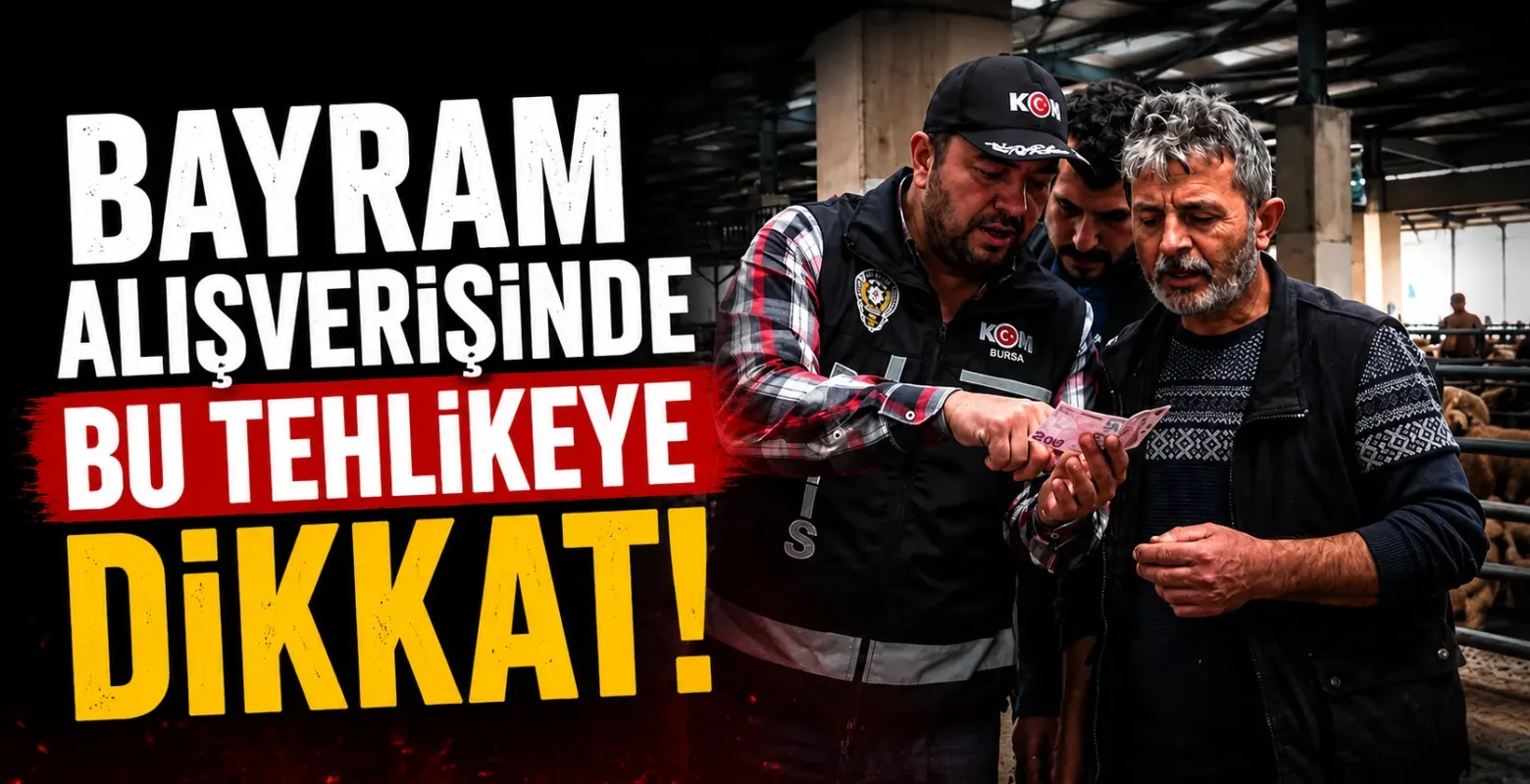 Bayram alışverişinde bu tehlikeye dikkat!
