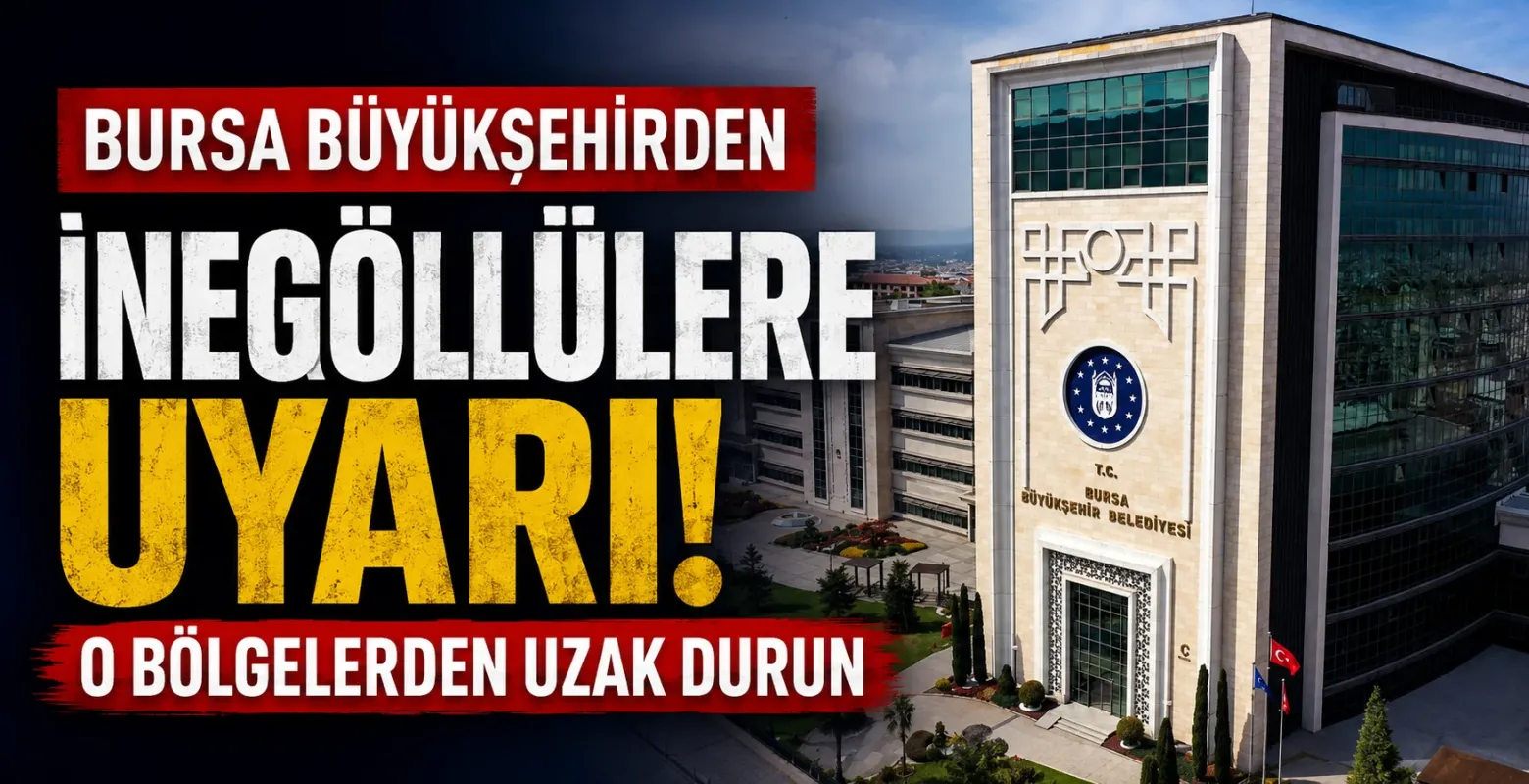 Bursa Büyükşehir Belediyesi Uyardı! Dere Yataklarından Uzak Durun