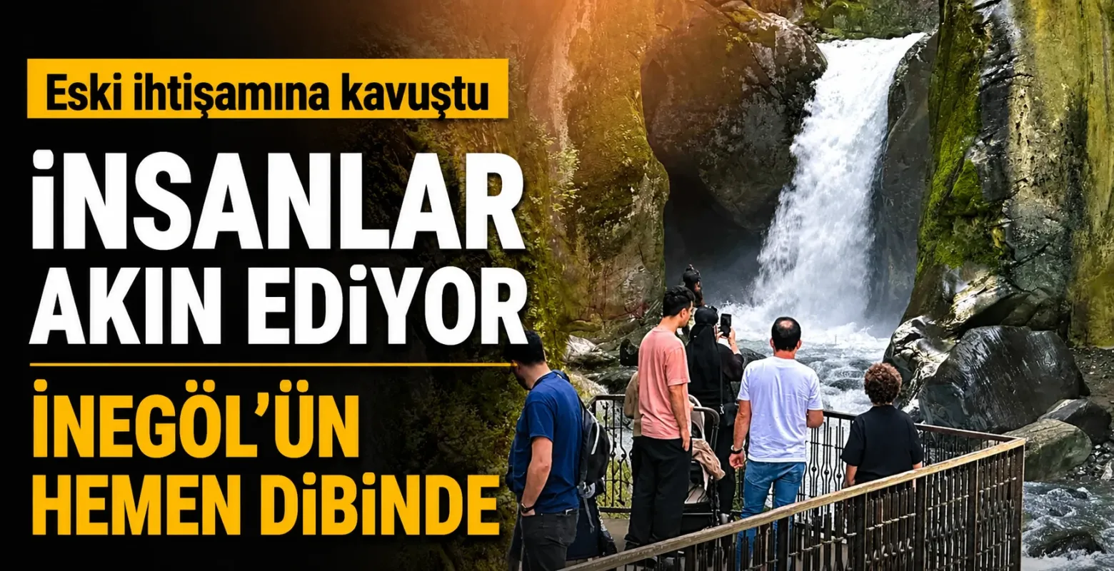 Saitabat Şelalesi'nde su seviyesi son yılların en yüksek düzeyinde