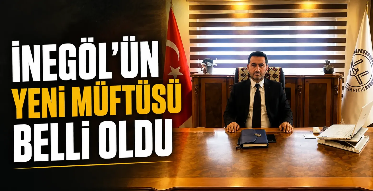 İnegöl İlçe Müftülüğüne Hamdi Uzunharman atandı