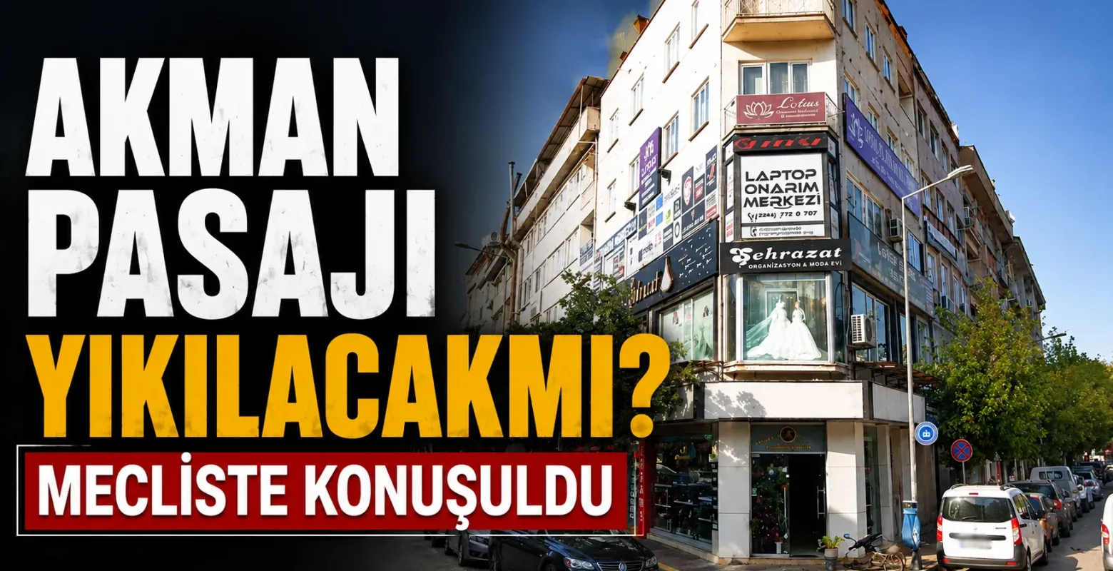 İnegöl’de Akman Pasajı ve ek hizmet binası için dönüşüm planı mecliste görüşüldü