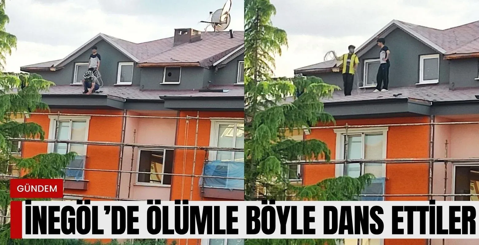 İnegöl'de ölümle dans ettiler