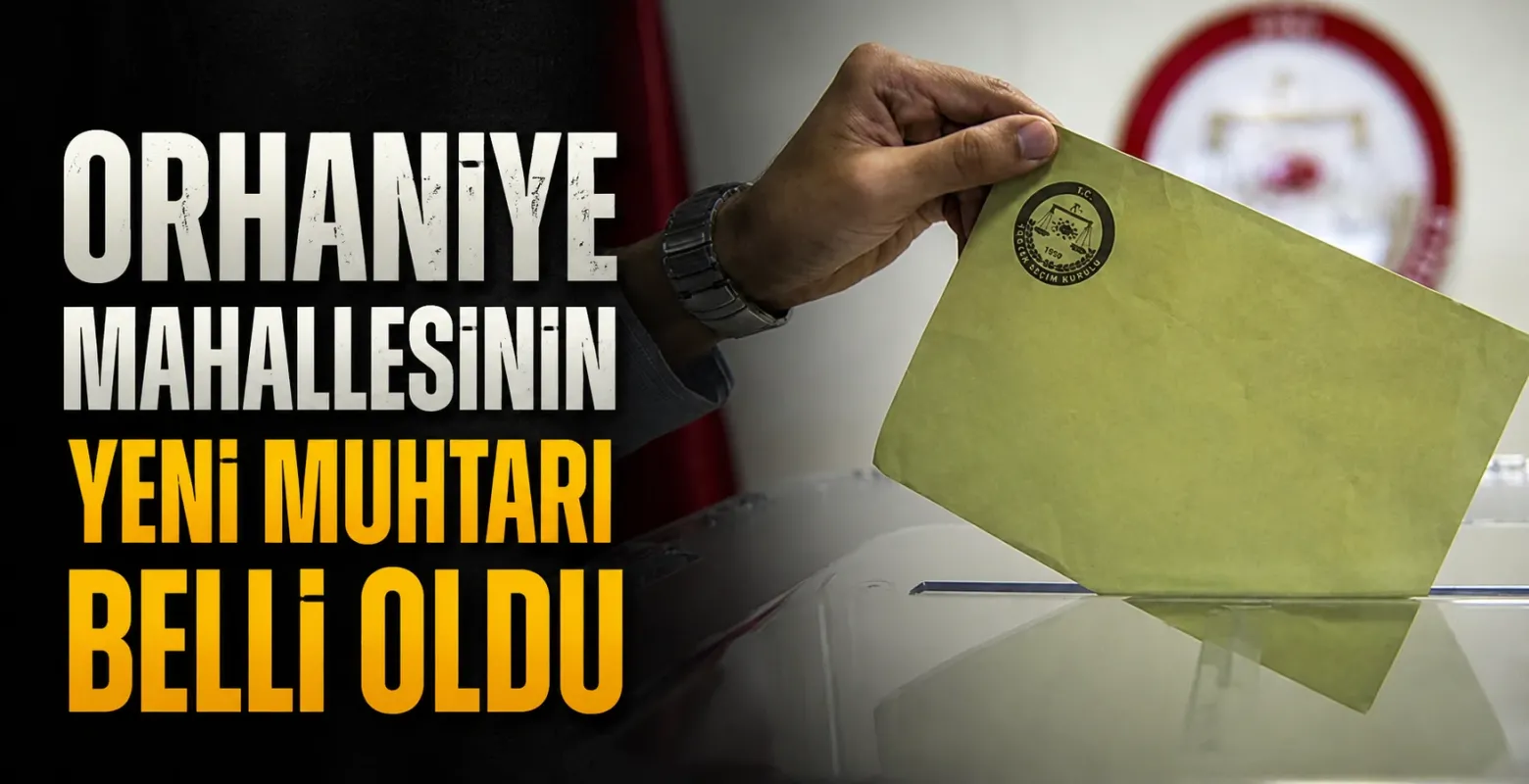 Orhaniye Mahallesi’nin Yeni Muhtarı Aydın Akın Oldu