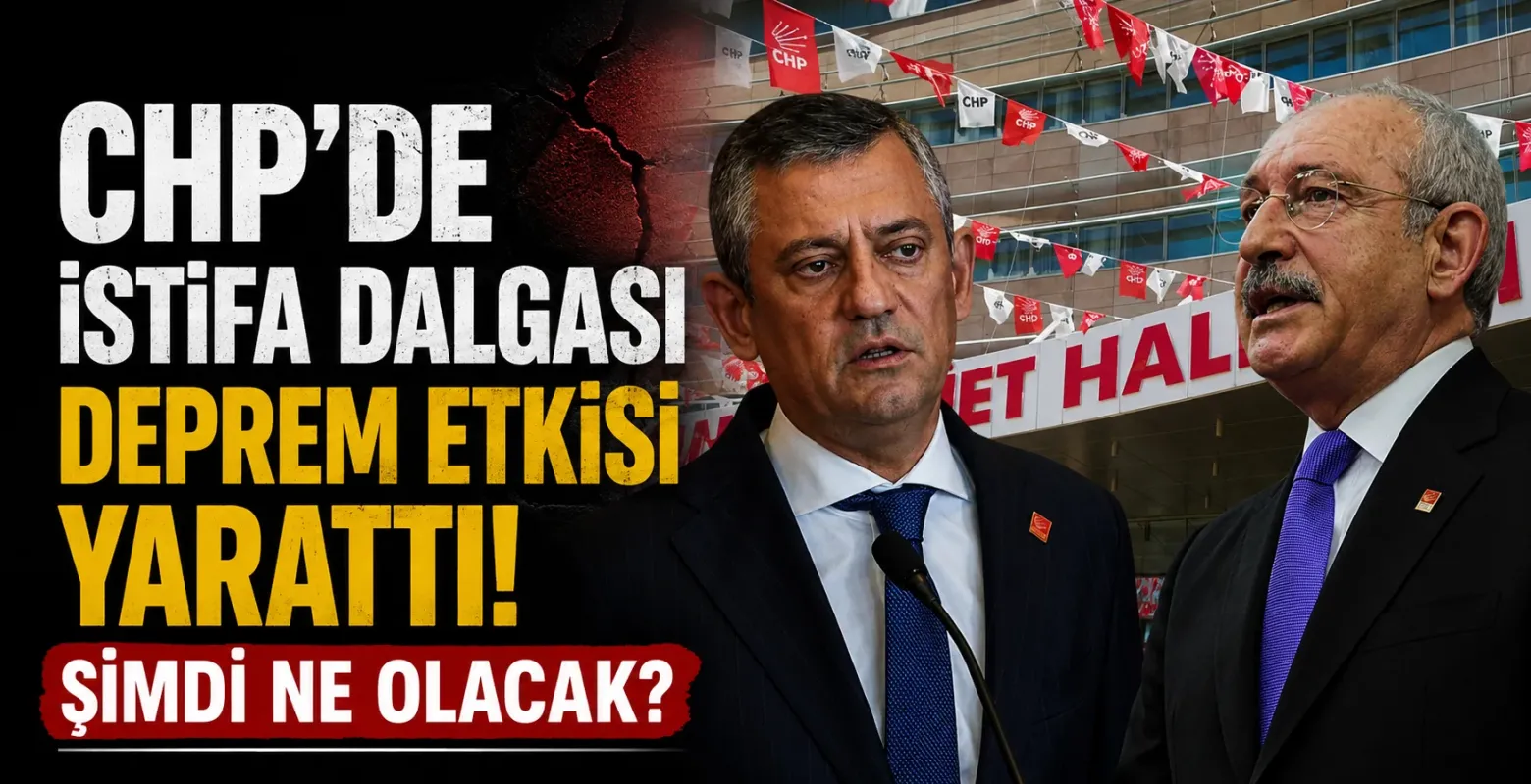 Özgür Özel ve Ekibi Parti Meclisi'nden İstifa Etti