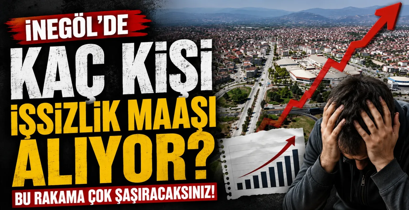 İnegöl’de İşsizlik Maaşı Alan Sayısı Rekor Seviyeye Ulaştı