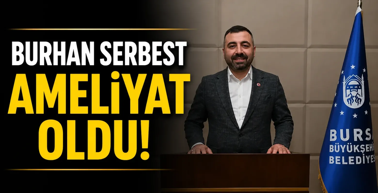 İnegöl Belediye Meclis Üyesi Burhan Serbest Ameliyat Oldu