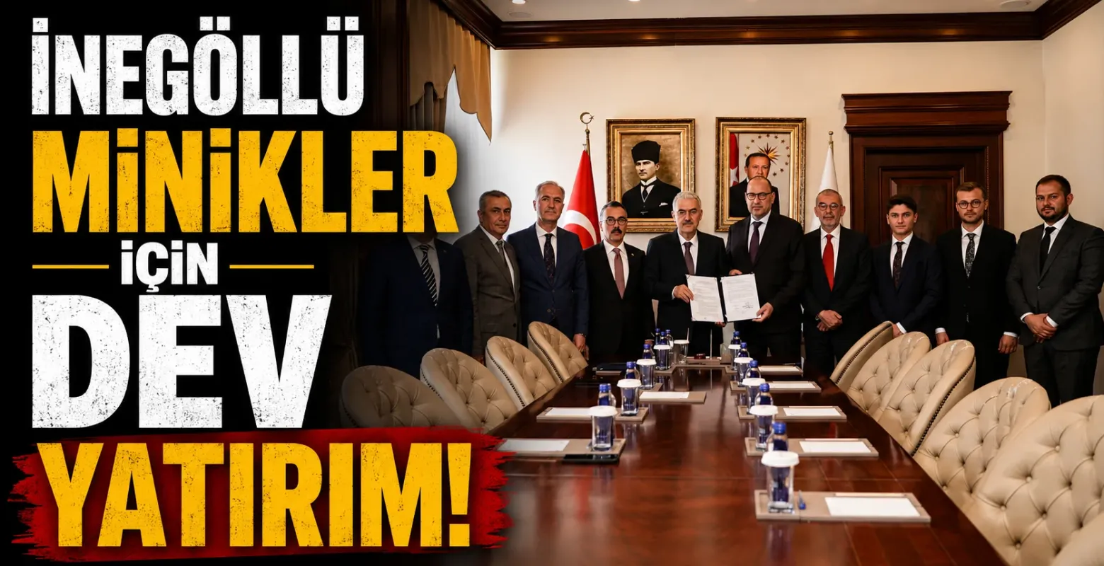 İnegöllü minikler için dev yatırım!