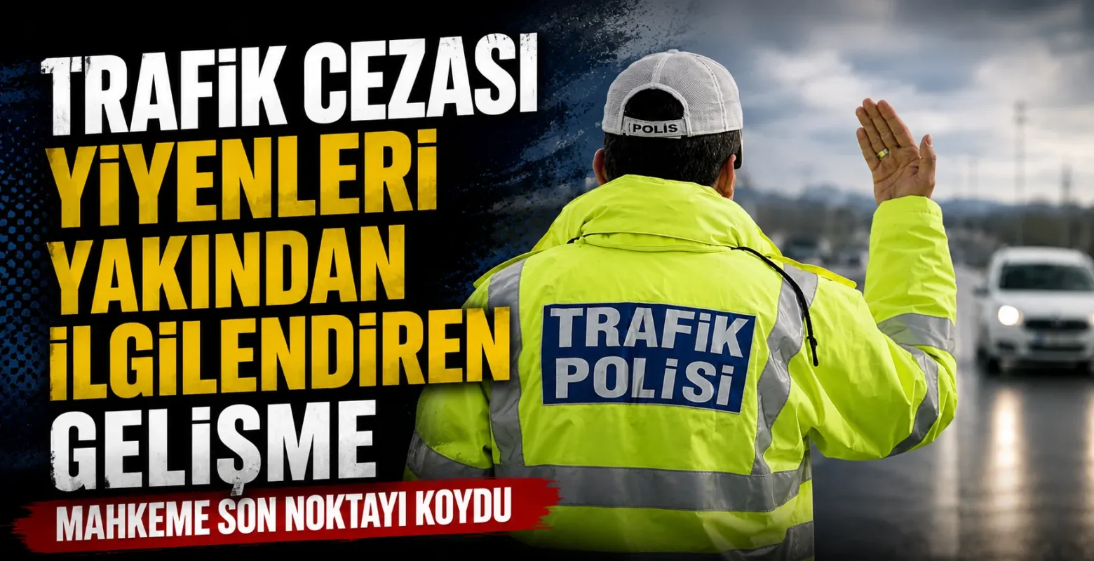 Trafik Cezasına İtiraz Edenler Dikkat! Danıştay Son Noktayı Koydu
