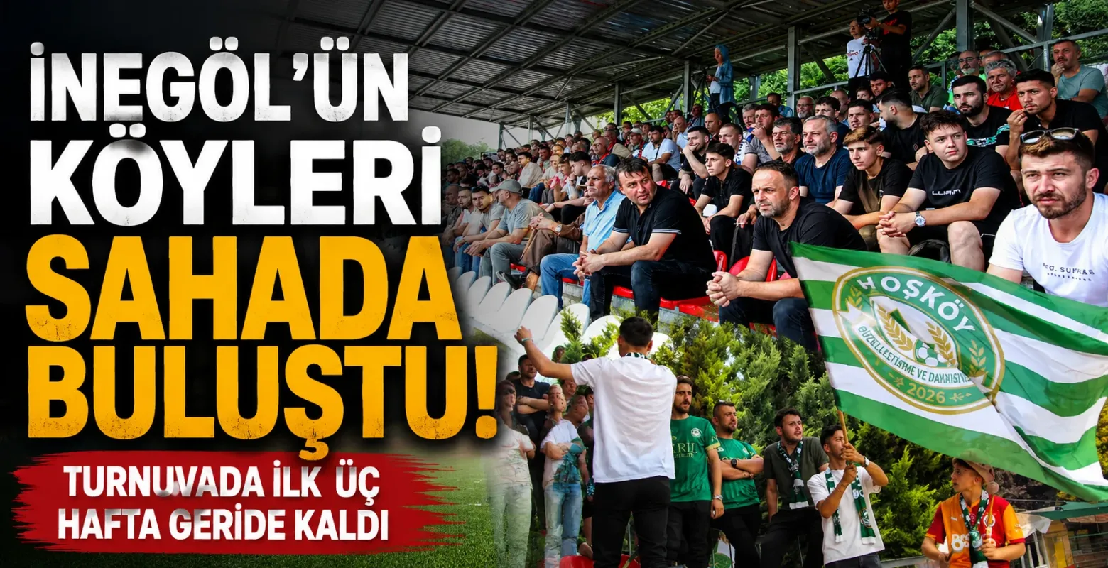 İnegöl Köyler Arası Futbol Turnuvası'nda İlk 3 Hafta Sona Erdi! Namağlup Takımlar Dikkat Çekti