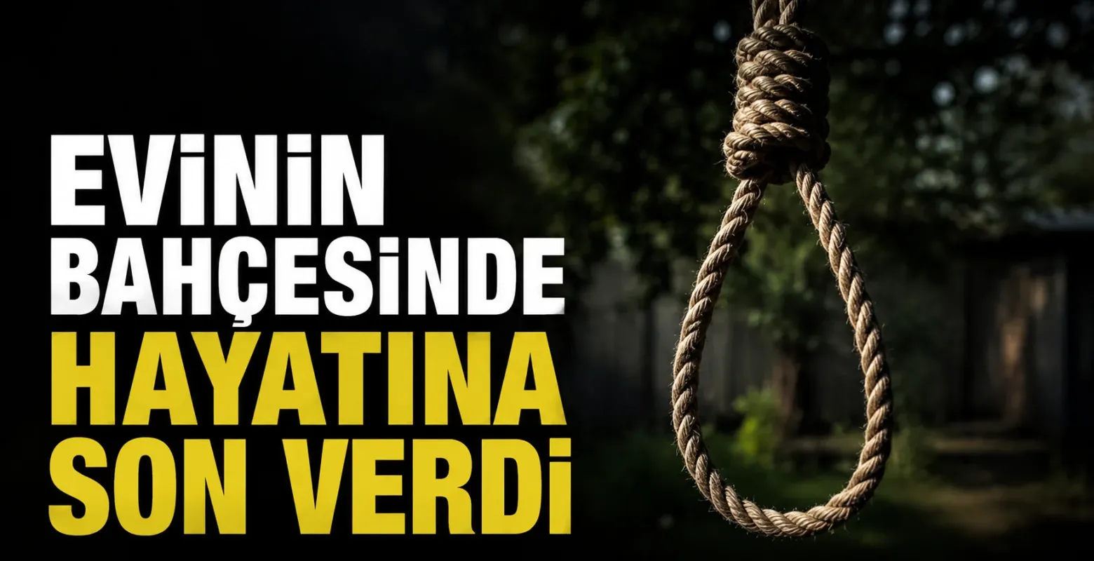 İnegöl'de 60 Yaşındaki Adam Evinin Bahçesinde Hayatına Kıydı