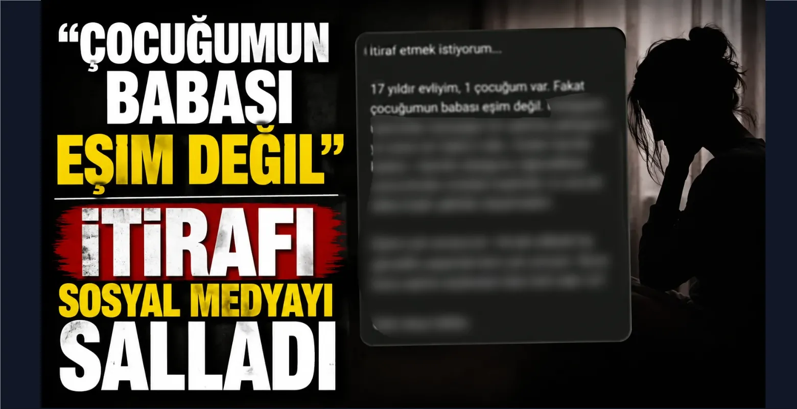 "Çocuğumun babası eşim değil" itirafı sosyal medyayı salladı