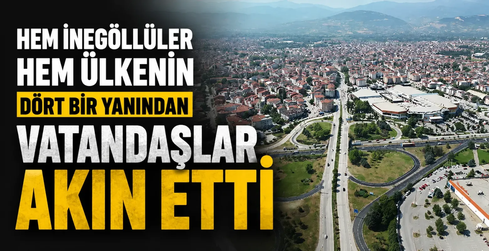İnegöl'de Yerel Ekiplerden Kültür Şöleni! 12 Halk Dansları Ekibi Aynı Sahnede