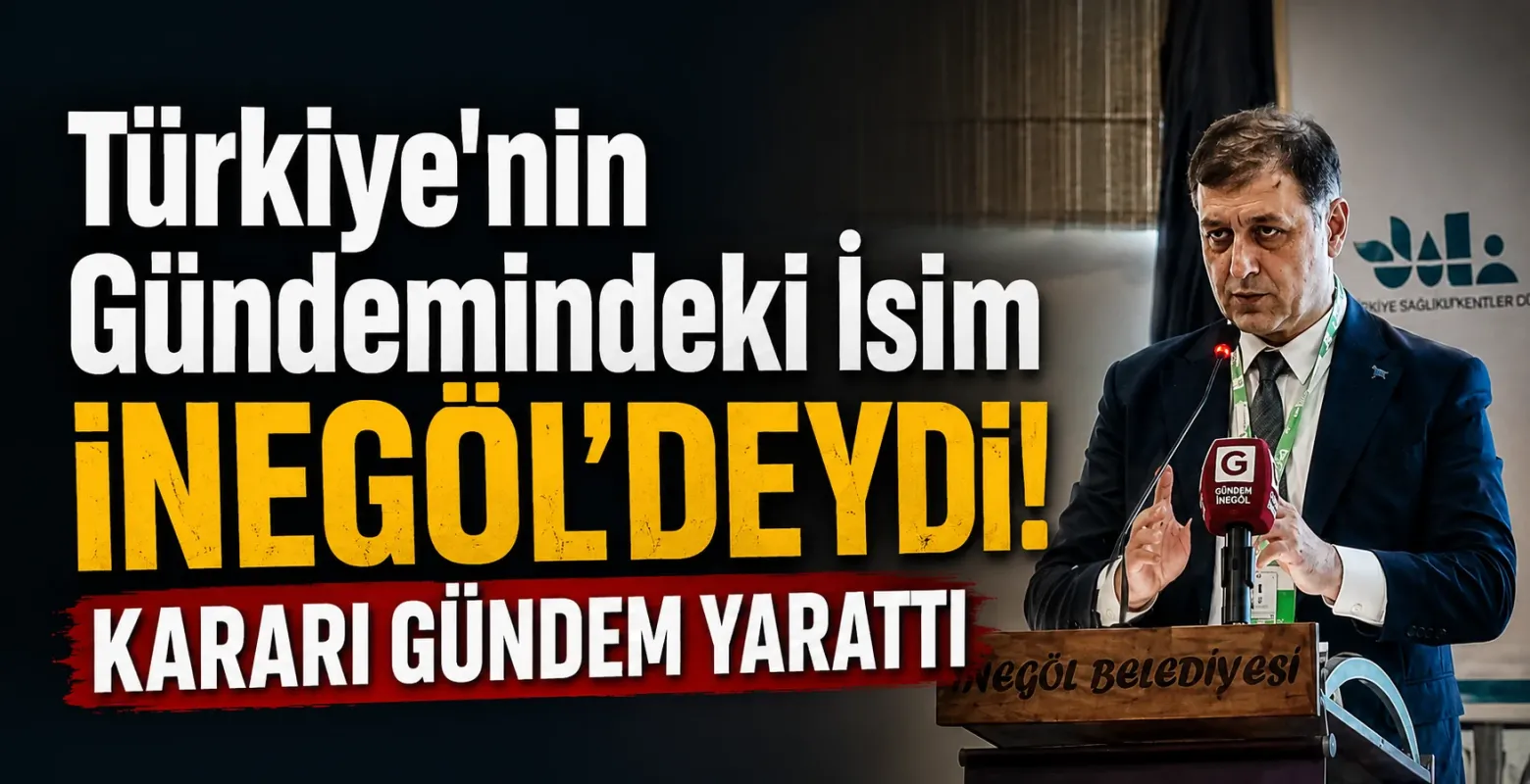 Türkiye'nin Gündemindeki İsim İnegöl'deydi! Cemil Tugay'ın Kararı Gündem Yarattı