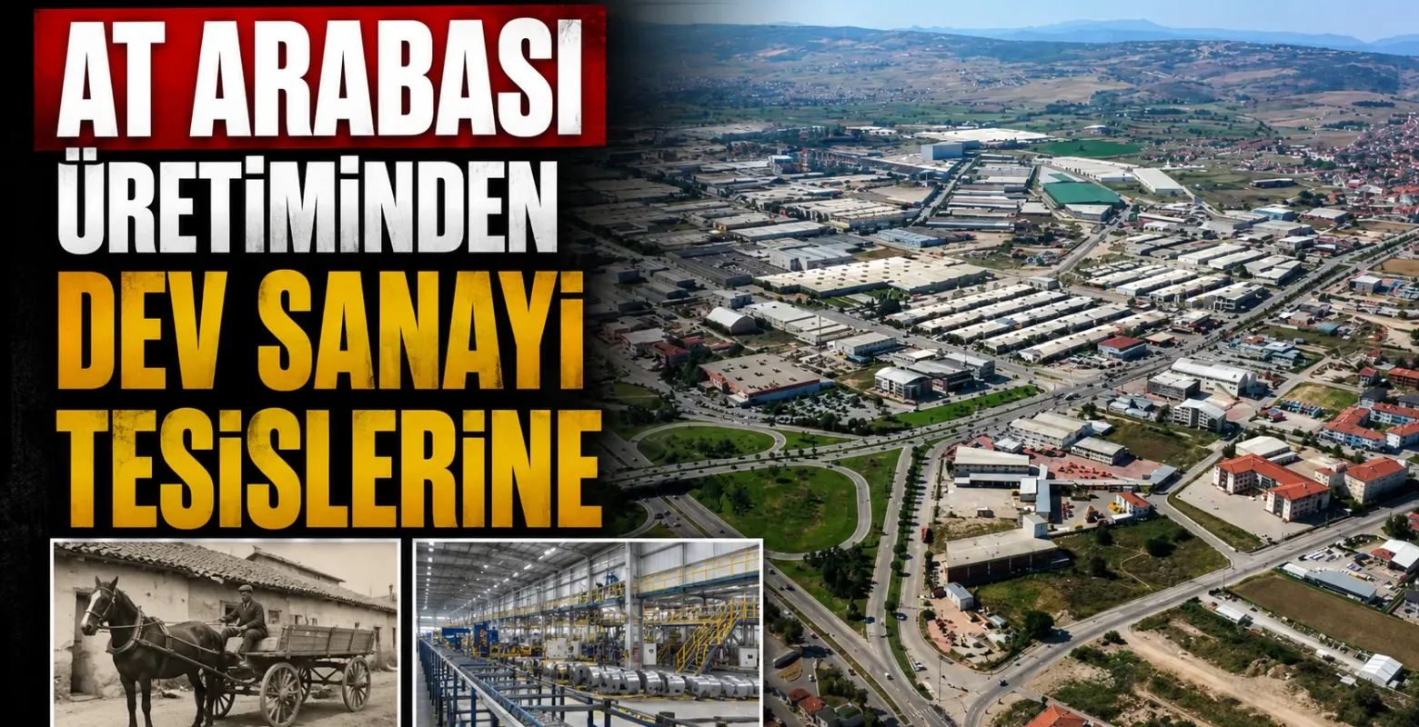 At arabası üretiminden dev sanayi tesislerine: Bir küçük ilçenin dev başarısı