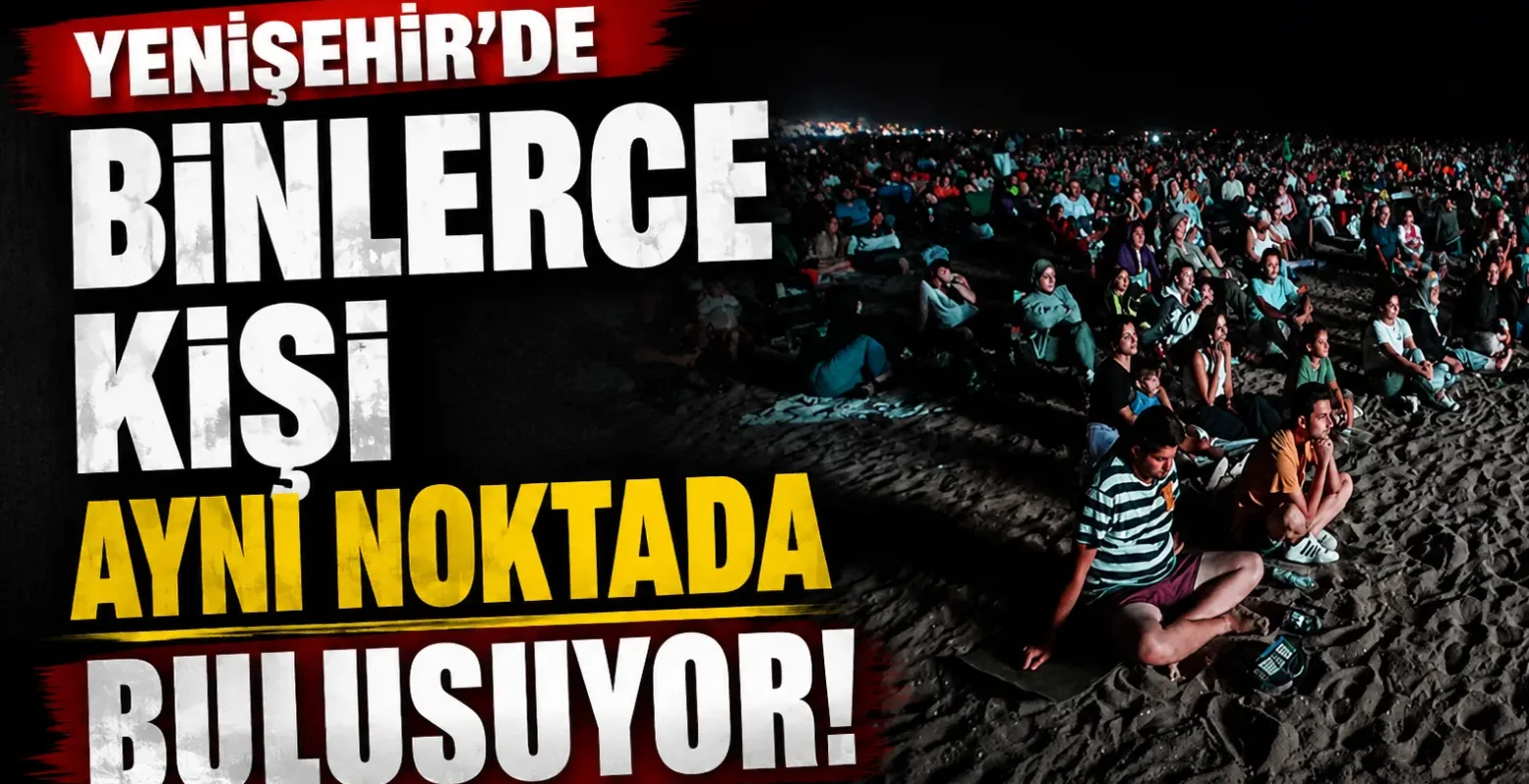 Yenişehir'de Perseid Meteor Yağmuru için özel gec