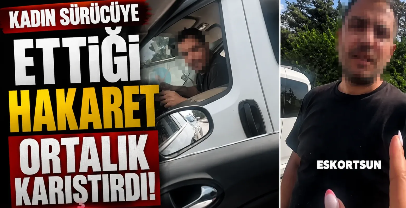 Kadın sürücüye öyle bir şey dedi ki! Aracından İnip Hesap Sordu