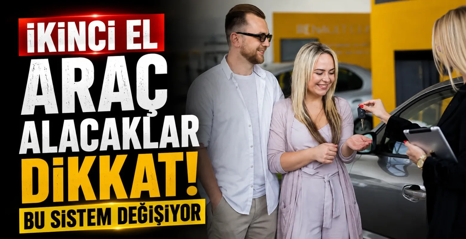 İkinci el araç alacaklar dikkat! Bu sistem değişiyor