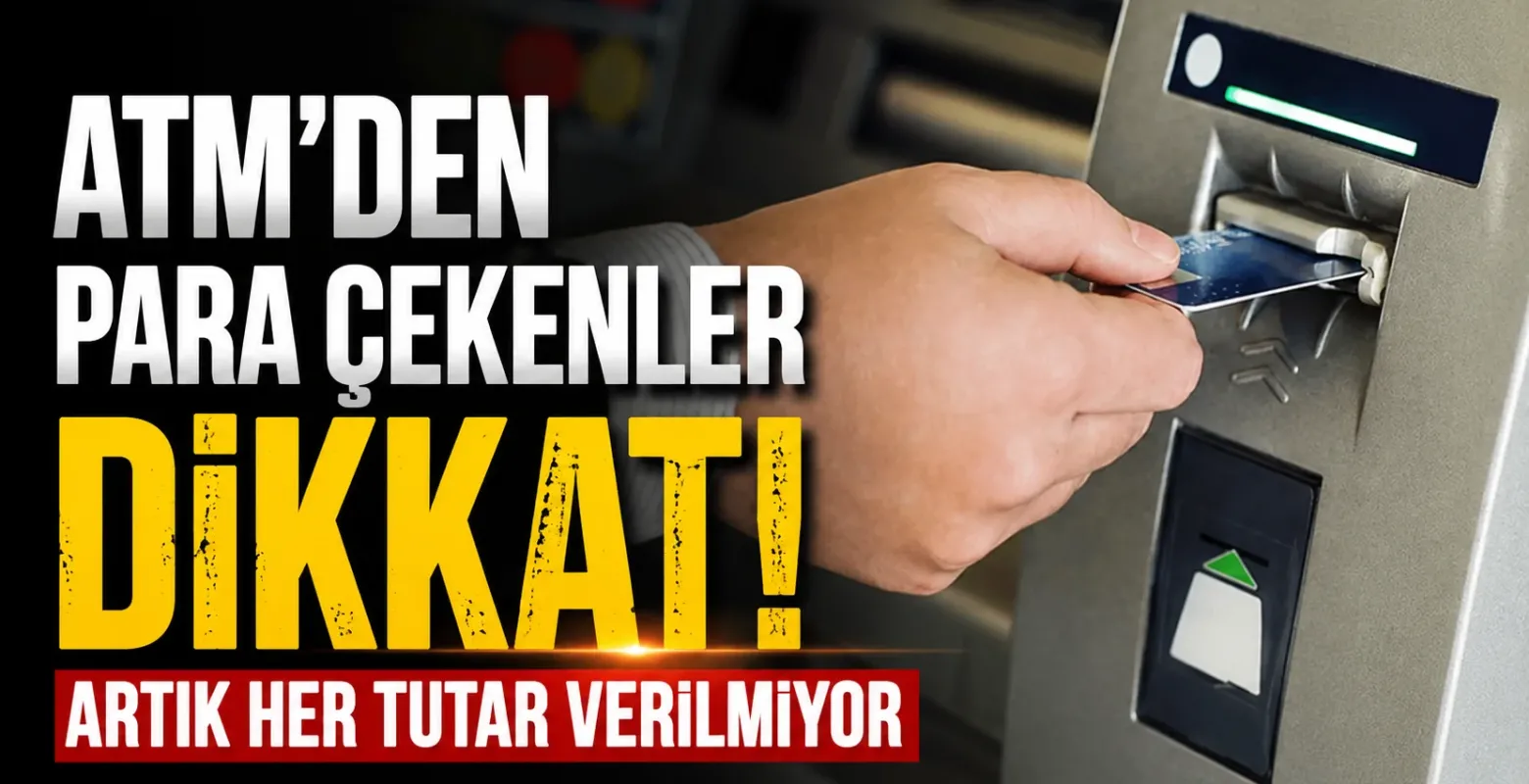 ATM’den para çekenler dikkat! Artık her tutar verilmiyor