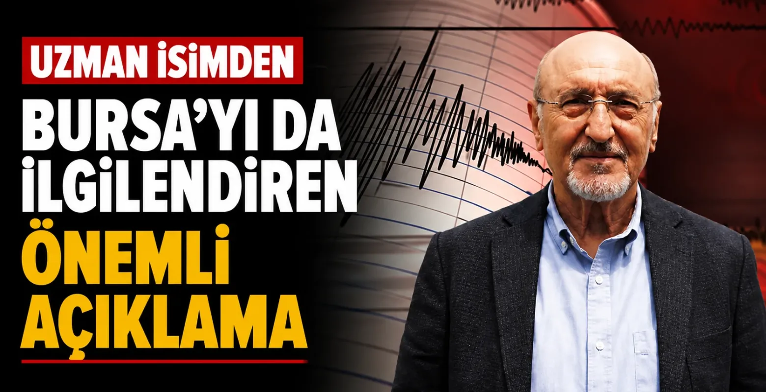 Uzman isimden Bursa'yı da ilgilendiren önemli açıklama