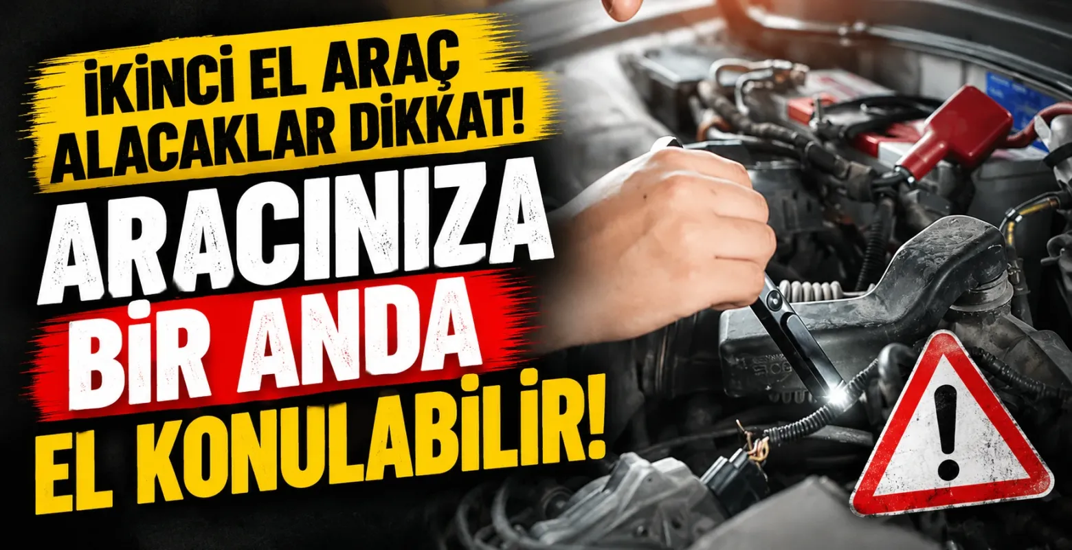 İkinci el araç alacaklar dikkat! Aracınıza bir anda el konulabilir