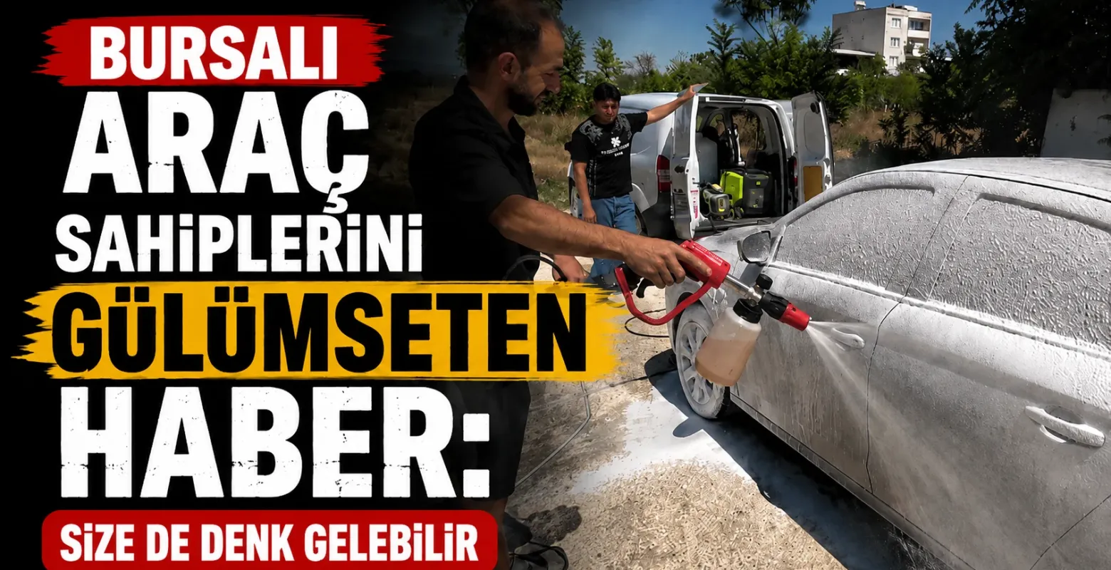 Bursalı araç sahiplerini gülümseten haber: Size de denk gelebilir