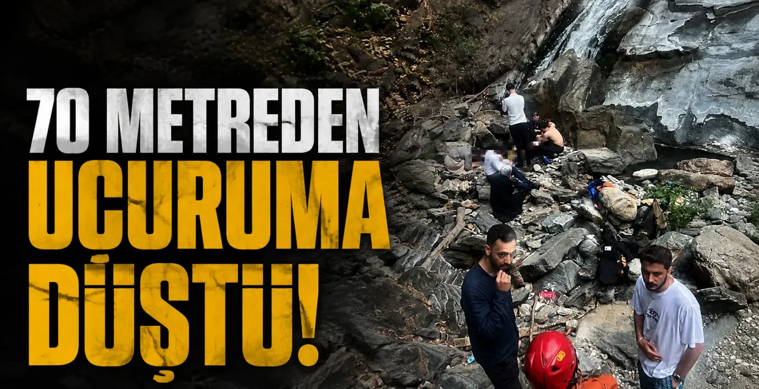Küreklidere Şelalesi’nde 70 metreden düşen kadın hayatını kaybetti