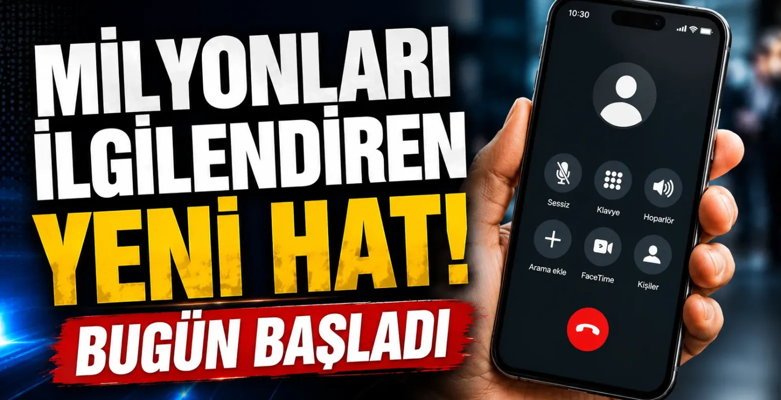 Milyonları İlgilendiren Yeni Hat! Bugün Başladı