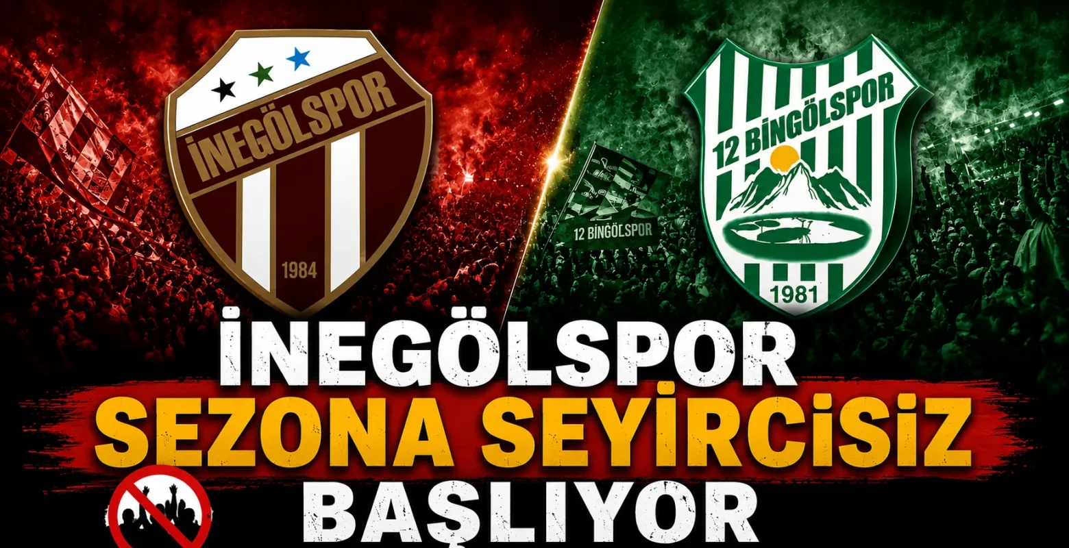 İnegölspor sezona seyircisiz başlıyor