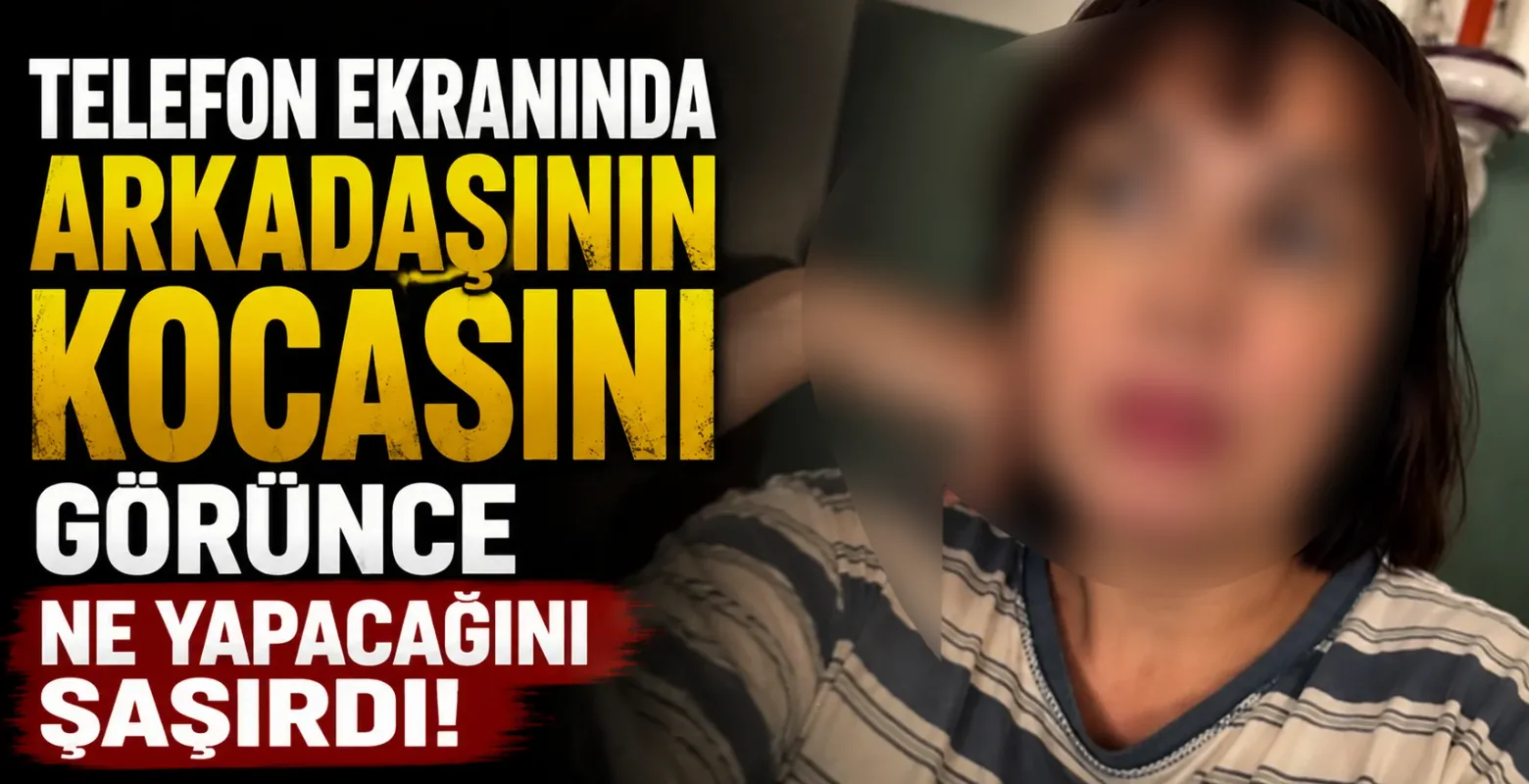 Telefon ekranında arkadaşının kocasını görünce ne yapacağını şaşırdı!