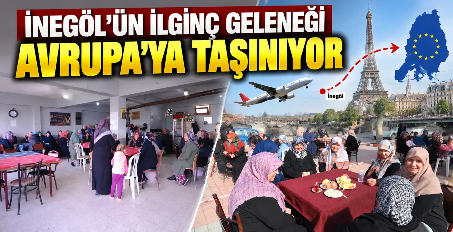 İnegöl’ün İlginç Geleneği Avrupa’ya Taşınıyor