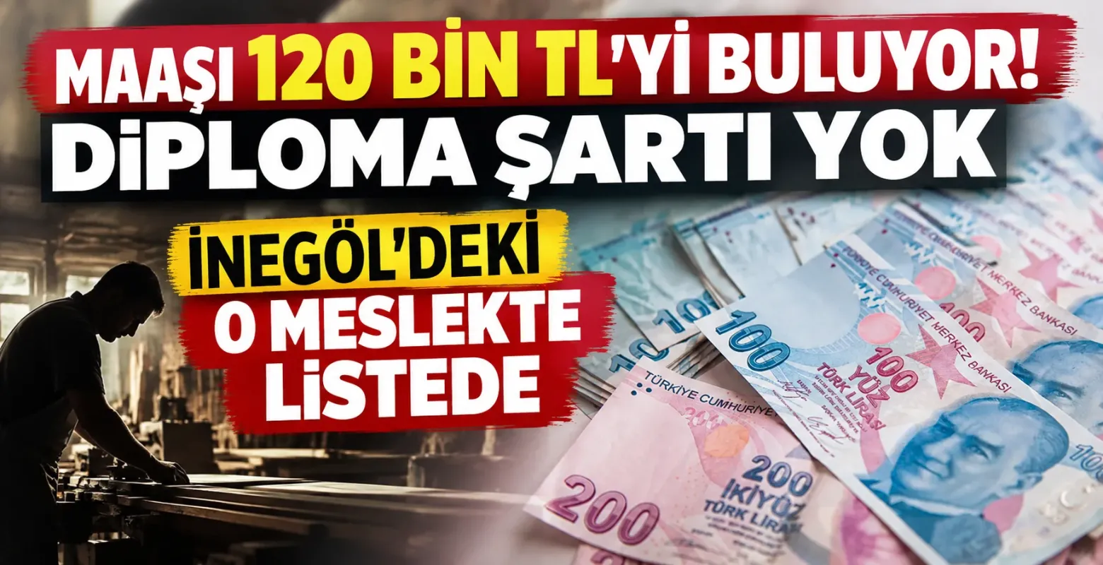 Diplomasız 120 Bin TL Kazandıran Meslekler Belli Oldu