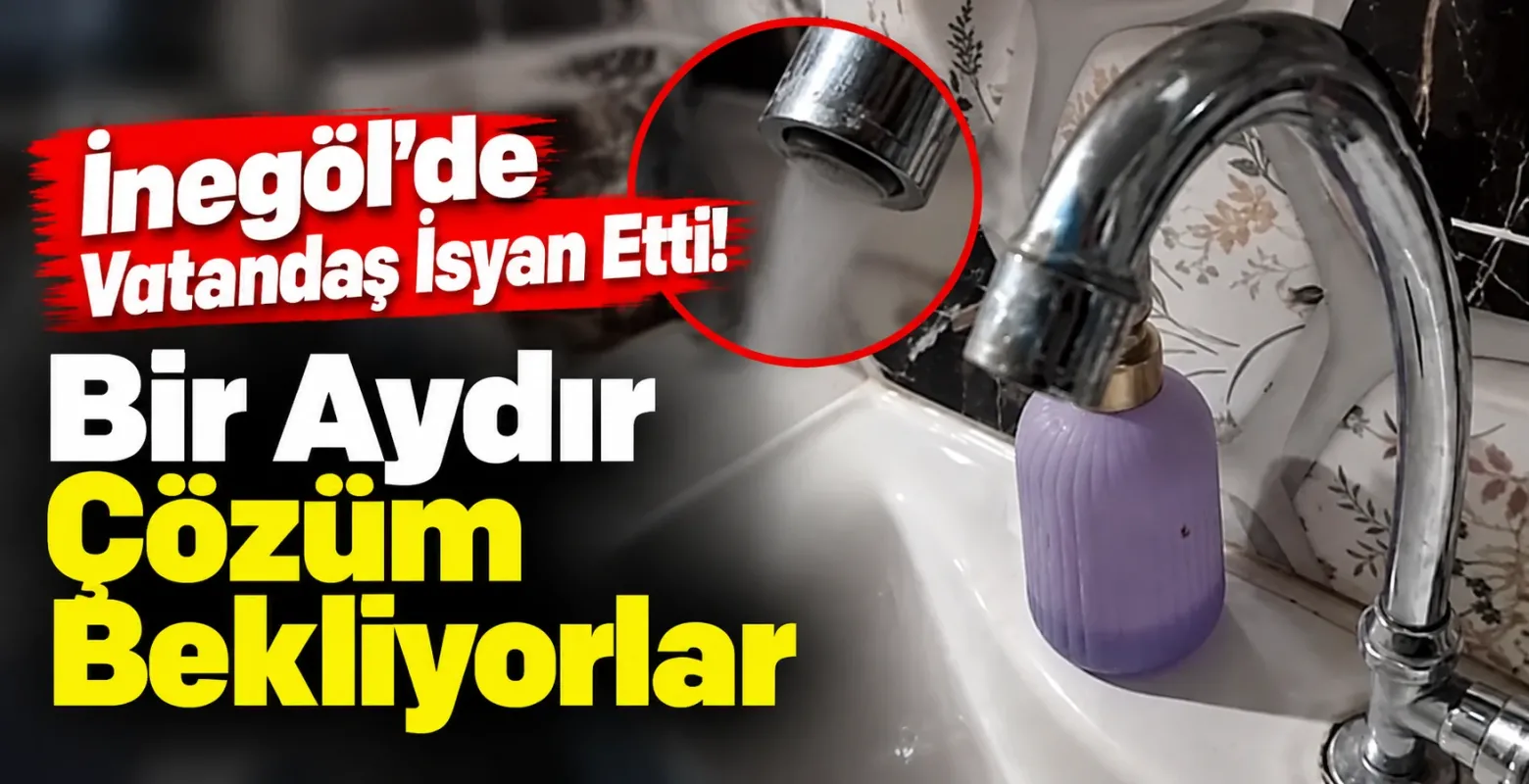 İnegöl’de Vatandaş İsyan Etti! Bir Aydır Çözüm Bekliyorlar