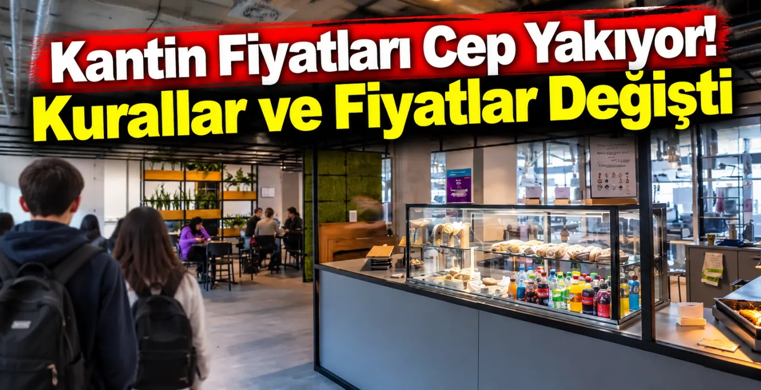 Kantin Fiyatları Cep Yakıyor! Kurallar ve Fiyatlar Değişti