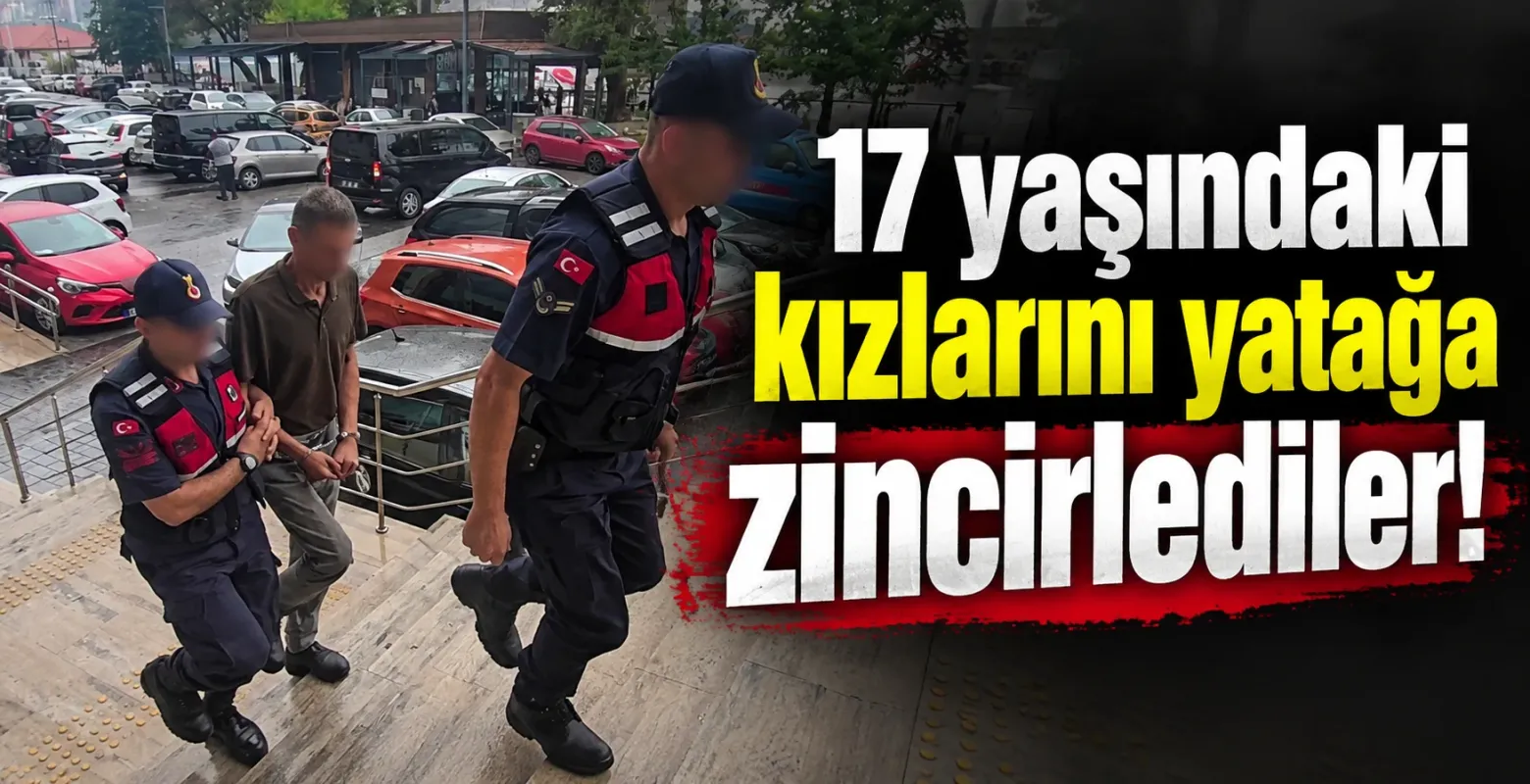 17 yaşındaki kızlarını yatağa zincirlediler!