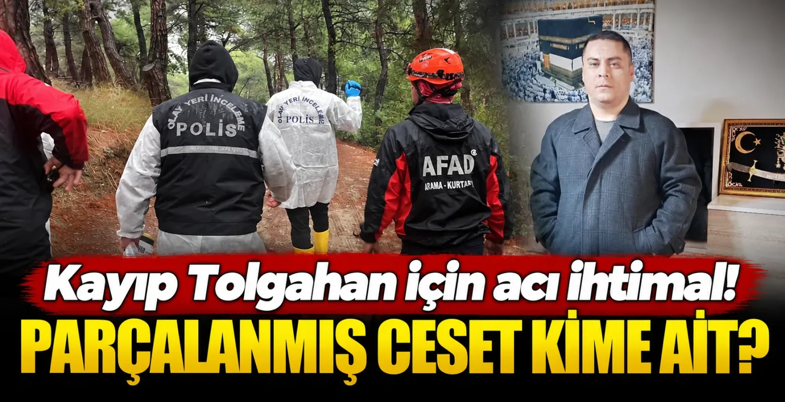 Kayıp Tolgahan için acı ihtimal! Parçalanmış ceset kime ait?