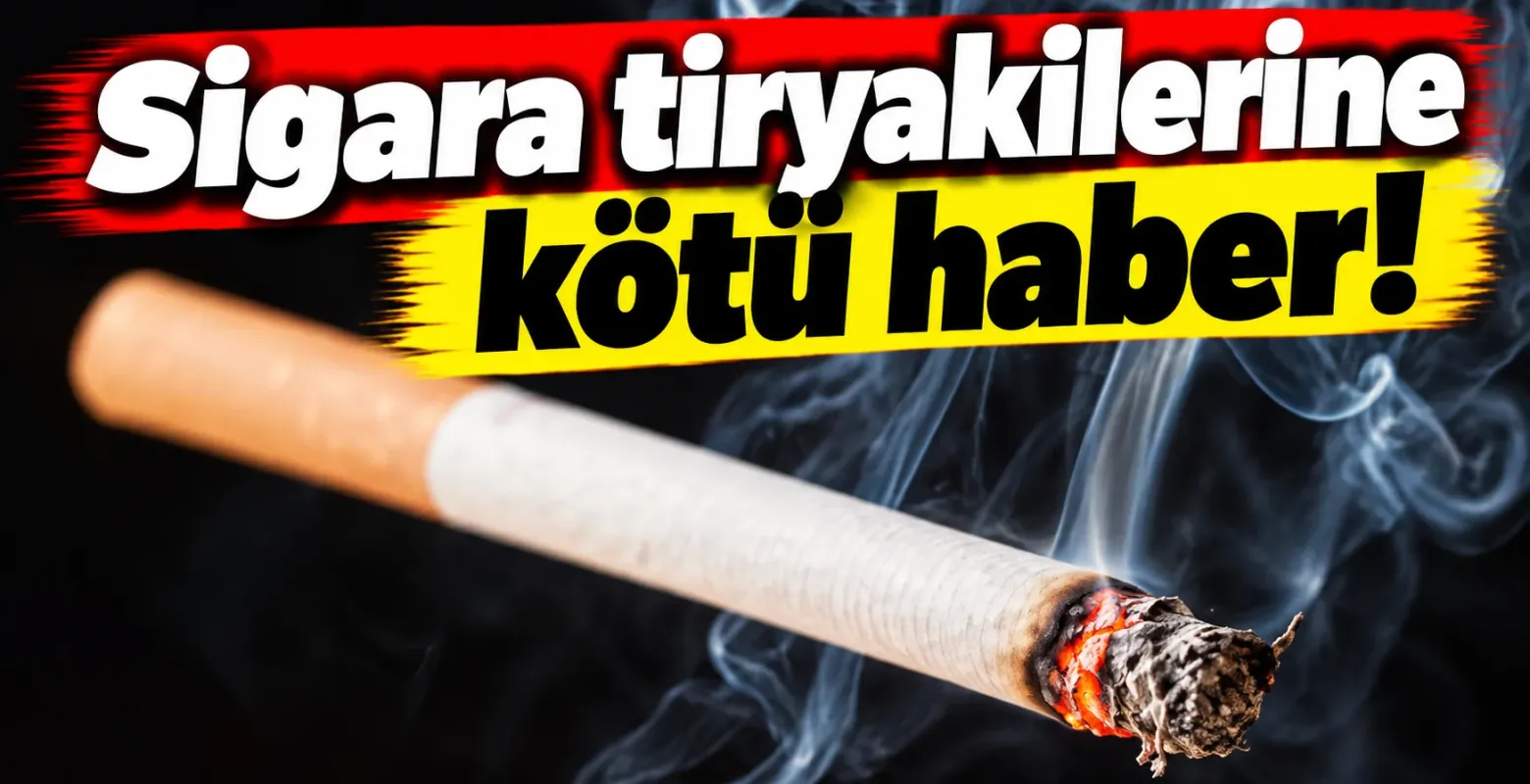 Sigara tiryakilerine kötü haber!