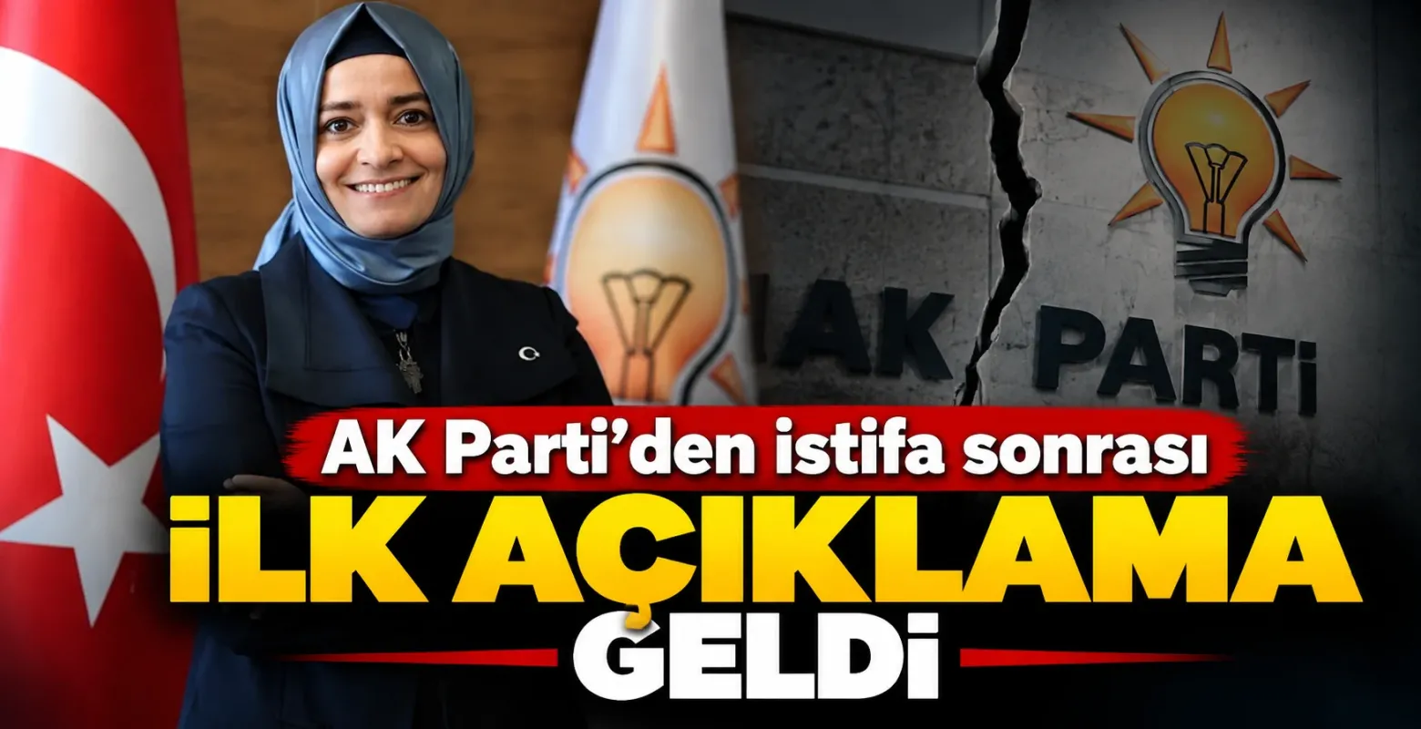 İstifa sonrası AK Parti'den açıklama geldi