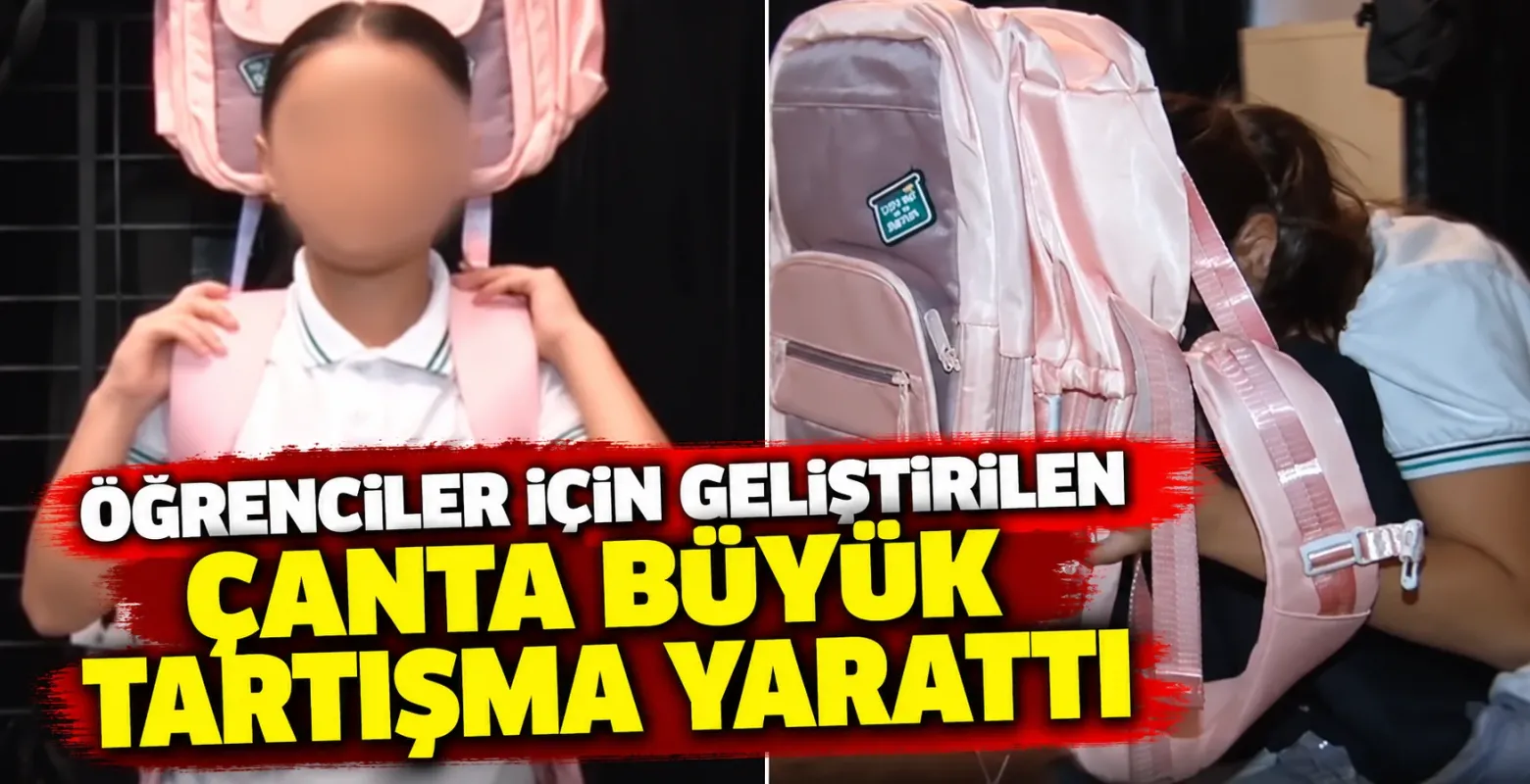 Öğrenciler için geliştirilen çanta büyük tartışma yarattı