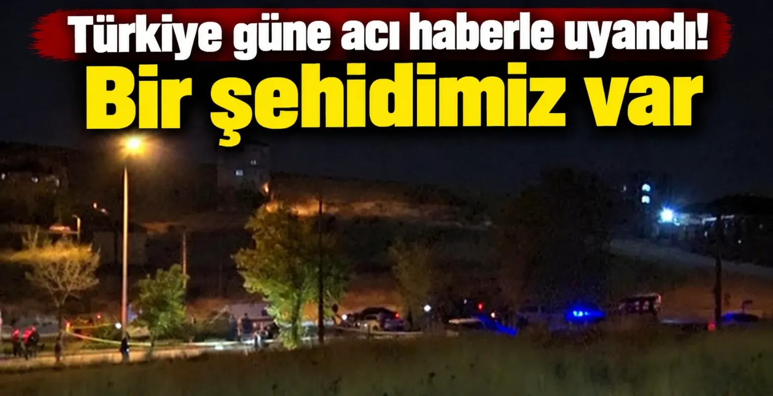 Türkiye güne acı haberle uyandı! Bir şehidimiz var