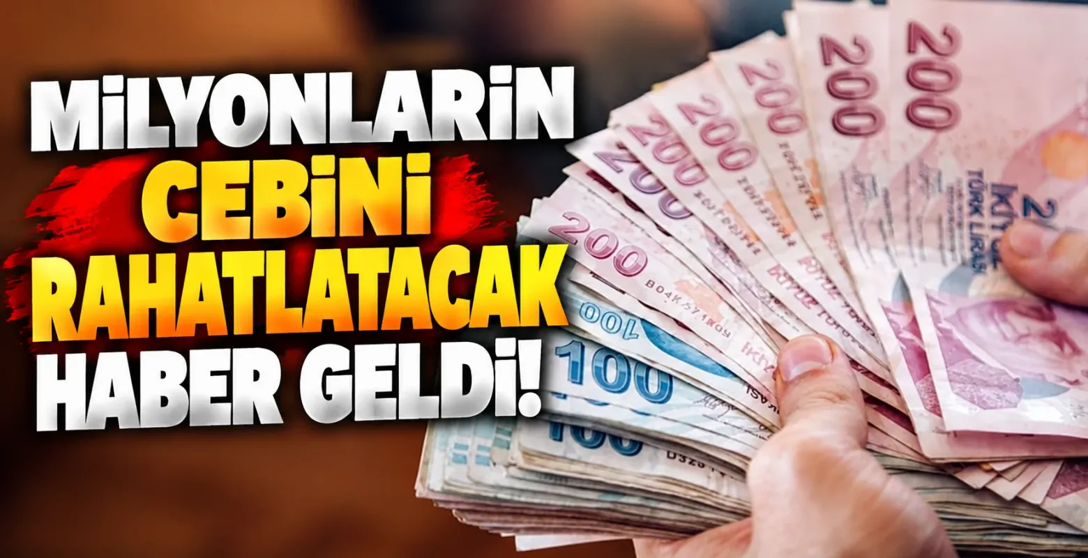 Milyonların cebini rahatlatacak haber geldi!