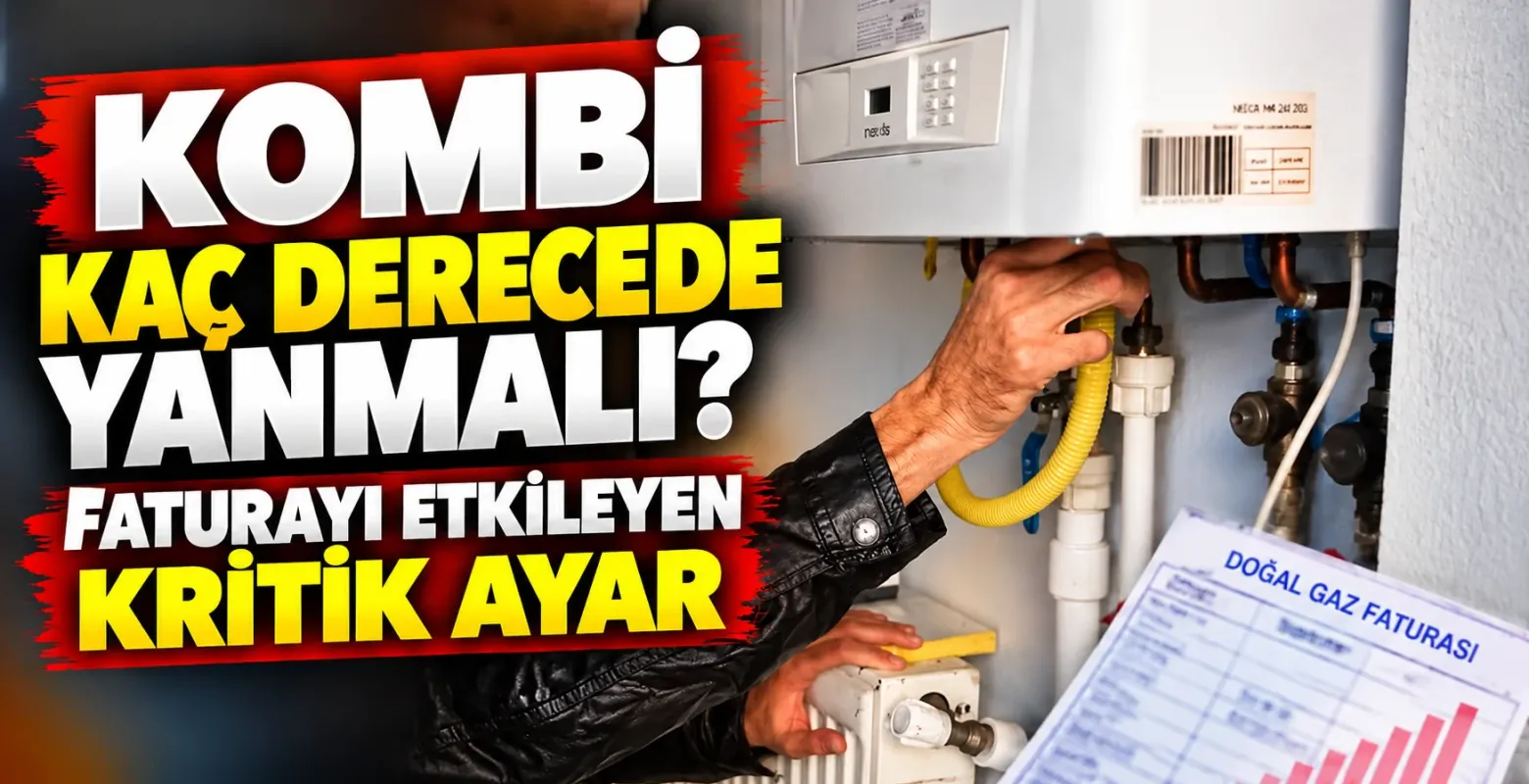 Kombi Kaç Derecede Yanmalı? Faturayı Etkileyen Kritik Ayar