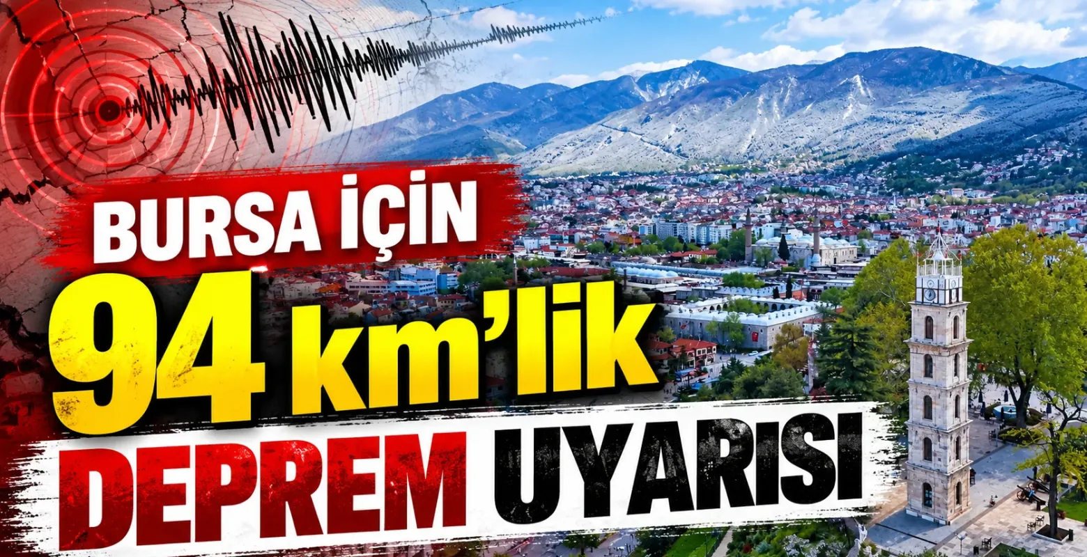 Bursa Depremi İçin Uzmanlardan 94 Kilometrelik Fay Uyarısı