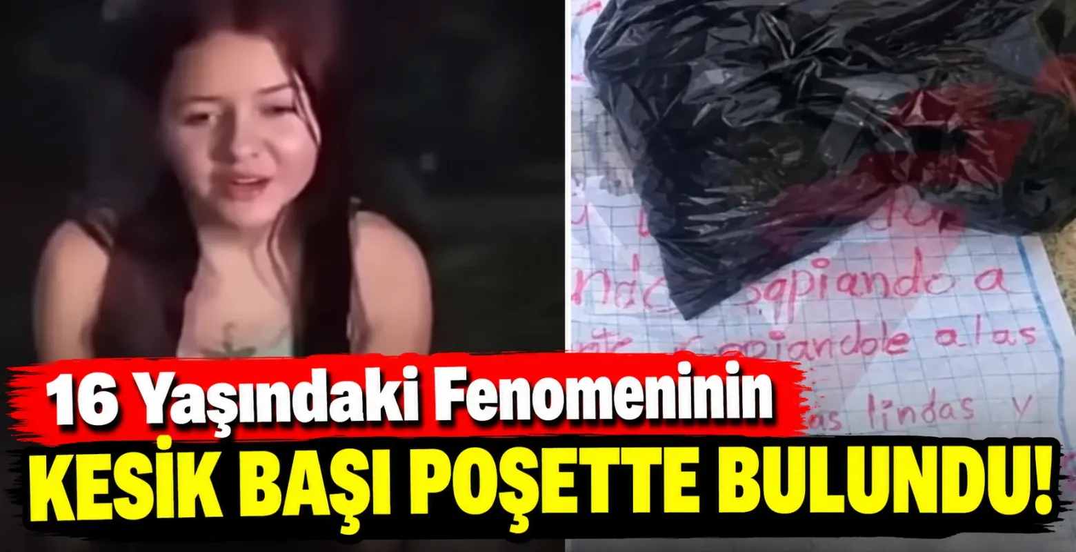 16 Yaşındaki Fenomeninin Kesik Başı Poşette Bulundu!