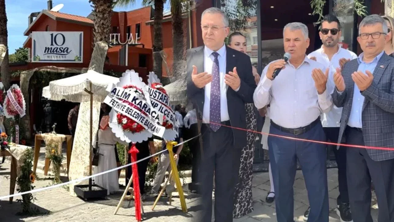 Meyhane açılışında dua eden imam sessizliğini bozdu