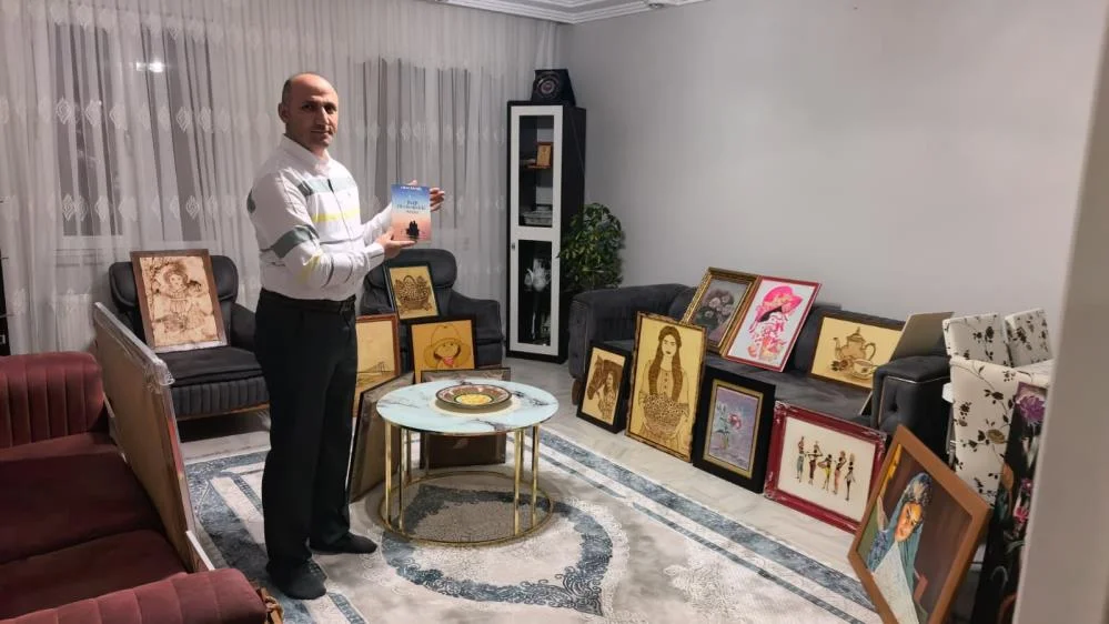 İnegöl’de Güvenlik Görevlisinden Sanat Hikayesi: 1000 Eser, 288 Şiir