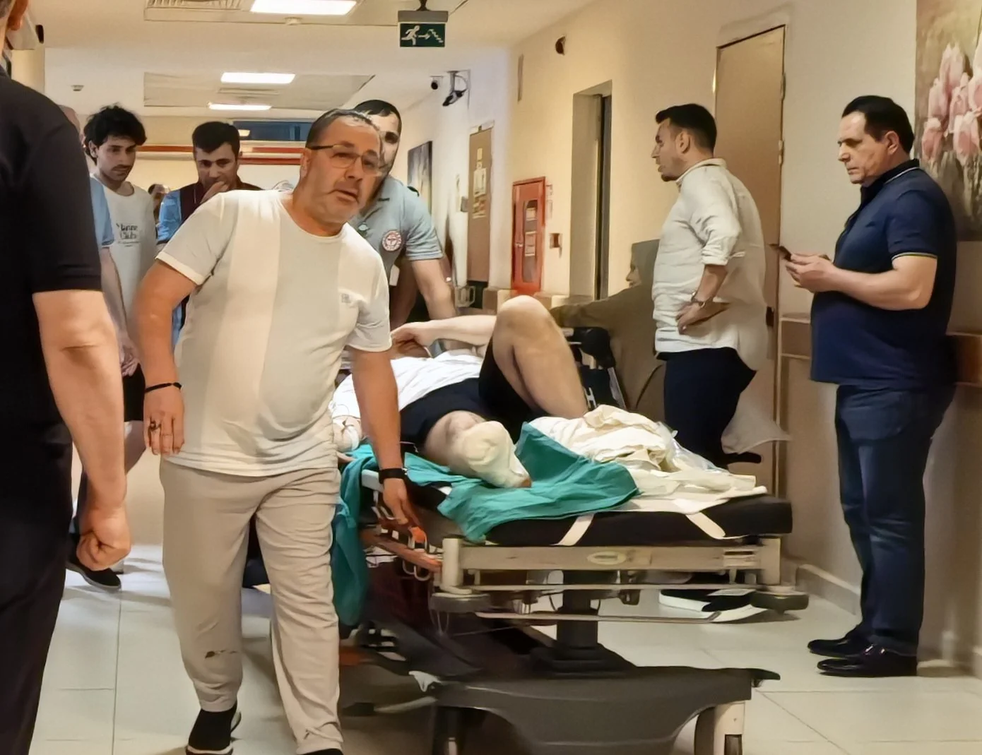 İnegöl'de talihsiz gencin 3 parmağı koptu
